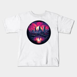 Cyberpunk City Ep.2 Kids T-Shirt